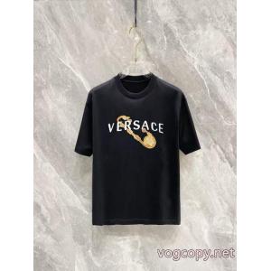 上質な素材採用 250％本物保証 新作入荷VERSACE 2026ブランドスーパーコピーTシャツ