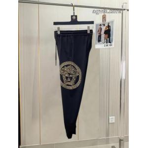 ラグジュアリーブランド 高級感UP 個性的なデザイン スラックス偽 ブランドVERSACE
