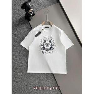 VERSACE2026年人気商品 販売記念価格 SALEアイテムスーパー コピー 安心半袖Tシャツ