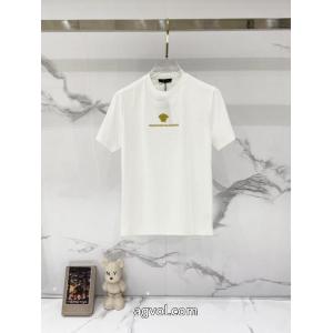流行 最新話題沸騰中 今流行ブランド 偽物 通販半袖TシャツVERSACE