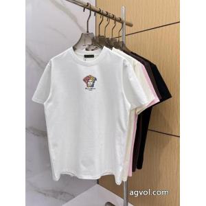 ブランド スーパー コピー 通販完売確実! 最安値 安心な品質半袖TシャツVERSACE