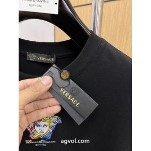 ブランド スーパー コピー 通販完売確実! 最安値 安心な品質半袖TシャツVERSACE