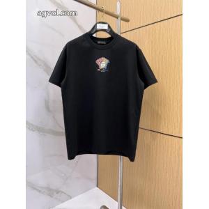 ブランド スーパー コピー 通販完売確実! 最安値 安心な品質半袖TシャツVERSACE