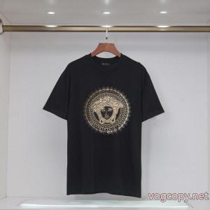 ブランド コピー半袖TシャツVERSACE流行アイテム 大人っぼい ピュアな印象に