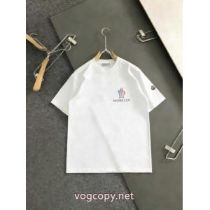 若々しい雰囲気 今シーズン新作 大人気可愛い半袖Tシャツ偽 ブランドMONCLER