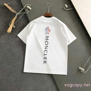 若々しい雰囲気 今シーズン新作 大人気可愛い半袖Tシャツ偽 ブランドMONCLER