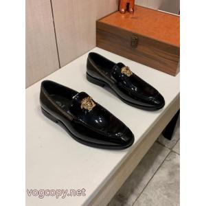 限定生産品 優れた品質 HOTお得ビジネスシューズヴェルサーチブランド フェイク..