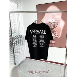 VERSACE半袖Tシャツブランド コピー 優良店きれいめ上品に 雑誌掲載 トレンド商品