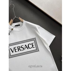 VERSACE大人気コラボ商品 今季大注目 大人で素敵半袖Tシャツ 2026スーパーコピー