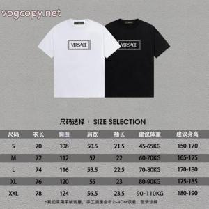 VERSACE半袖Tシャツ男女共用 選べる極上 2026新作　スマート一枚ブランド コピー s 級
