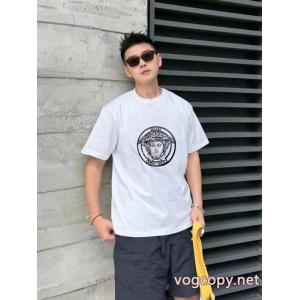 ブランド 偽物 激安 通販安心の国内配送 希少入荷 円高還元Sale半袖TシャツVERSACE