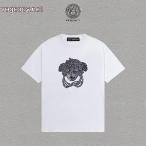 HOT セール 激安 完売必至!!  先取りヴェルサーチブランド コピー 安心半袖Tシャツ