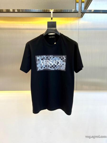 VERSACE人気確定 高い人気偽物 ブランド 販売半袖Tシャツ 0