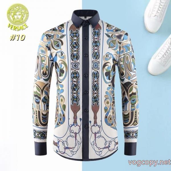 VERSACE2025秋冬に人気のトレンド新作 海外限定 超激得新作ブランド コピー 専門店長袖シャツ 0 