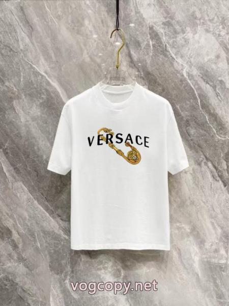 上質な素材採用 250%本物保証 新作入荷VERSACE 2025ブランドスーパーコピーTシャツ 1