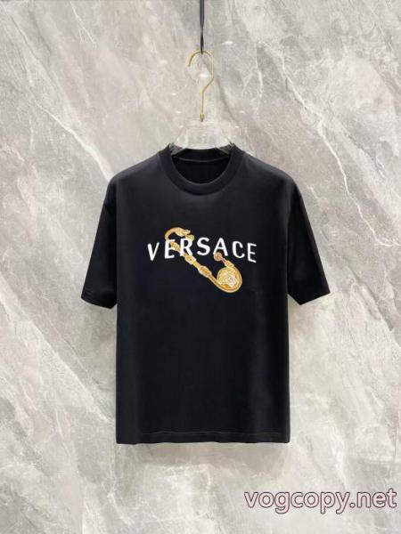 上質な素材採用 250%本物保証 新作入荷VERSACE 2025ブランドスーパーコピーTシャツ 3