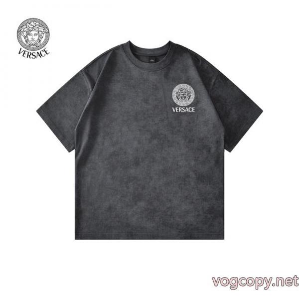 ヴェルサーチ在庫品 トレンド新作 魅力がたっぷりコピー ブランド半袖Tシャツ 0