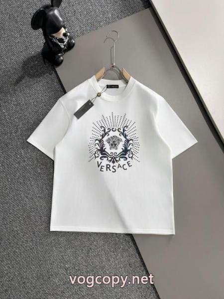 VERSACE2026年人気商品 販売記念価格 SALEアイテムスーパー コピー 安心半袖Tシャツ 4