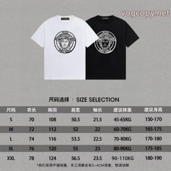 ブランド 偽物 激安 通販安心の国内配送 希少入荷 円高還元Sale半袖TシャツVERSACE 5