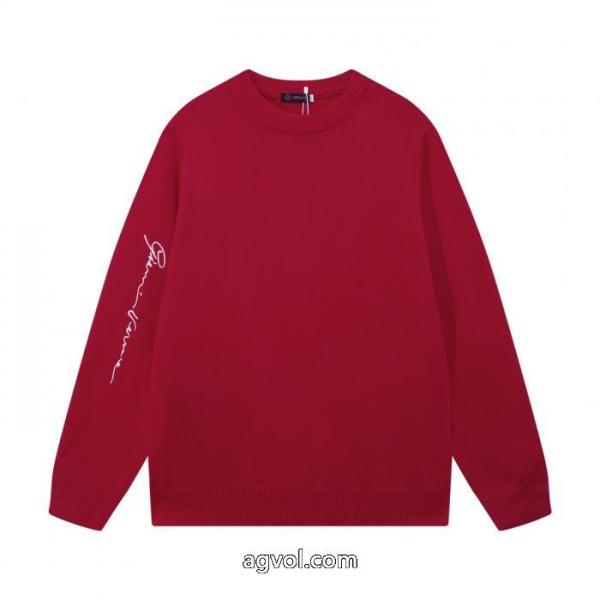 VERSACE/ファン・サンチョルイニシャルサインニットカーディガンセーター 1