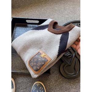 LOUIS VUITTON/ルイスヴィトンLVコーナー新作オールインワンカラーニットカラーセーター男女同型
